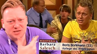 KNOSSI REAGIERT auf sich als BORIS BORKMANN 😂  Barbara Salesch [upl. by Nevar]