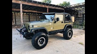 Jeep Wrangler TJ – Overland Rig Walkaround [upl. by Kolodgie617]