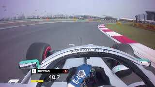 2019 Chinese Grand Prix Valtteri Bottas Pole Lap  Pirelli [upl. by Wight336]