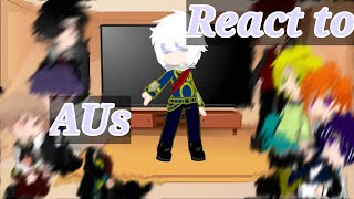 ObeyMe react to MC AUs my au [upl. by Anaehr74]