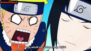 Sasuke and Naruto Funny Moments [upl. by Joyan]