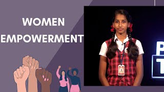 What Is The Need Of Women Empowerment Speech by Agnes Wilson  Holy Child Convent EMHSS Snehagiri [upl. by Jsandye]