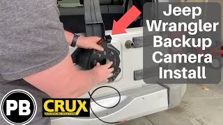 2007  2017 Jeep Wrangler Backup Camera Install [upl. by Killy]