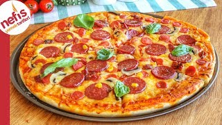 Abartmıyoruz 🏆 100000 Kişinin Denediği Tüm Zamanların En İyi Pizza Tarifi 🥇🙌🏻 [upl. by Debra]