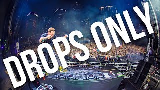 Drops Only Hardwell LIVE at Ultra Music Festival Miami 2018 [upl. by Kerin]