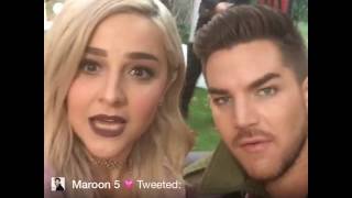 Adam Lambert amp Alisan Porter  NBC The Voice AskTheVoice [upl. by Bowne]