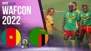 Cameroon vs Zambia  WAFCON HIGHLIGHTS  070322  beIN SPORTS USA [upl. by Iturk906]