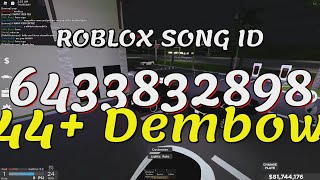 44 Dembow Roblox Song IDsCodes [upl. by Olson]