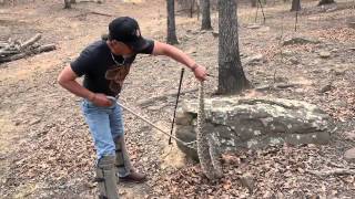 Catching and Bagging 6foot Rattlesnake [upl. by Najed]