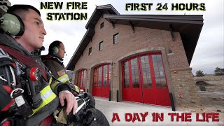 First 24 Hours in a New Fire Station  A Day in the Life [upl. by Esinet780]