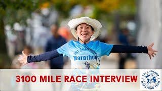 Nina Interview from 3100 Mile Race [upl. by Catina78]