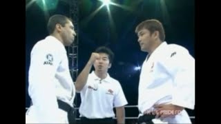 Hidehiko Yoshida vs Royce Gracie Pride Shockwave 2002 [upl. by Nrol934]