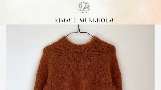 PetiteKnit Novice sweater Tage masker fra til ærmer [upl. by Eryn]