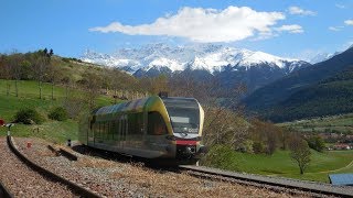 Eine Südtiroler Erfolgsgeschichte Mit der Vinschgaubahn von Mals nach Meran [upl. by Yenor]