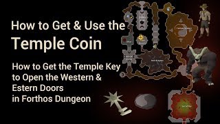 OSRS Temple Coins amp Temple Key  Forthos Dungeon Guide [upl. by Novello]