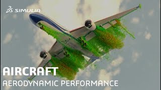 Aircraft Aerodynamic Performance  SIMULIA CFD Simulation Software [upl. by Anatsirhc151]