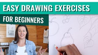 Easy Drawing Exercises for Beginners [upl. by Lattimer422]