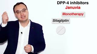 Diabetes Medications  DPP4 inhibitors  Sitagliptin Januvia [upl. by Nylidam]