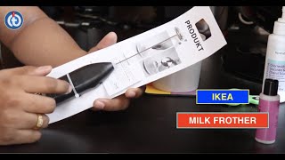 IKEA MILK FROTHER Review amp Battery Installation [upl. by Junji]