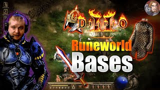 Diablo II Resurrected  Everything About Runeword Bases [upl. by Nivag741]