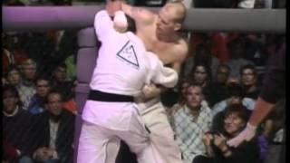 Royce Gracie vs Gerard Gordeau 1993 [upl. by Elakram466]