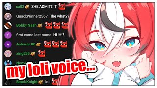 Bae accidentally admits to using Loli Voice [upl. by Darcey]