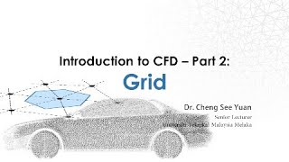 Introduction to Computational Fluid Dynamics CFD  Part 2 Grid [upl. by Cathrin]