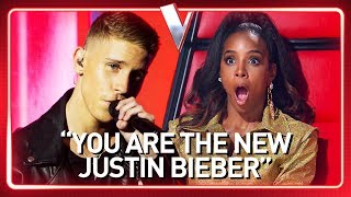 NEW JUSTIN BIEBER discovered in The Voice  Journey 61 [upl. by Flemming]