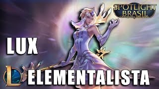 Elementalist Lux ALL VARIENTS  Skin Spotlight  League of Legends [upl. by Egwan842]