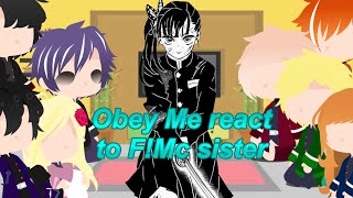 Replaced Obey Me Au react to FMc siblings Kanao Tsuyuri Part 1 12 New Years Eve Special [upl. by Tuttle807]