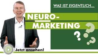 NEUROMARKETING  Was ist eigentlich [upl. by Adihahs340]