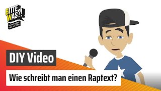 Wie schreibt man einen Raptext  DIY  Tutorial  Lernvideo [upl. by Vlad298]