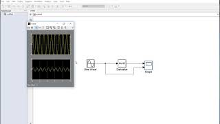 How to use MATLAB Simulink derivative block [upl. by Meehar]