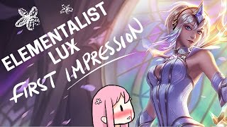 ❀ELEMENTALIST LUX  first impression ❀ [upl. by Kenn]