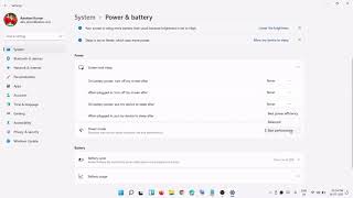 Windows 11 How To Change Power And Sleep settings [upl. by Ahsitan551]