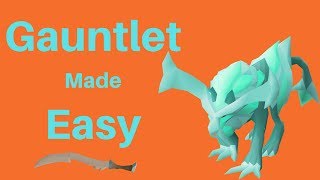 Gauntlet Guide How to Defeat The Crystaline Hunllef OSRS [upl. by Patsy460]