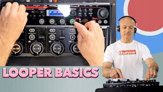 Looping Basics  Tutorial BOSS 505 Loopstation [upl. by Takken]