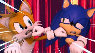 Tails Vs Sonic  Sasso Studios [upl. by Esinaej]