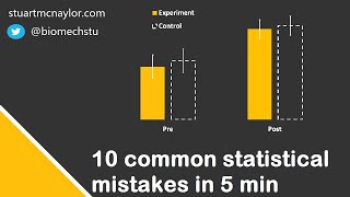 Ten Statistical Mistakes in 5 Min [upl. by Howard622]