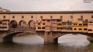 Ponte Vecchio Old Bridge Florence  Italy [upl. by Hselin]