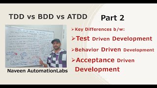 2  TDD vs BDD vs ATDD  Key Differences [upl. by Yemac]