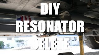 DIY Resonator Delete [upl. by Welby409]