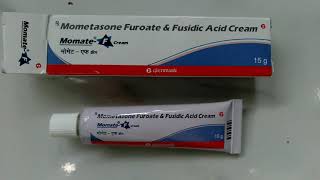 Momate F Cream  Mometasone furoate amp Fusidic acid Cream [upl. by Atiuqihc]