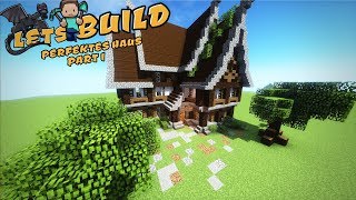 PERFEKTES HAUS in Minecraft bauen  Tutorial [upl. by Kauffman301]