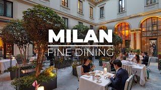 6 Best Restaurants In Milan  Fine Dining In Milan [upl. by Kcarb]