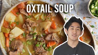 Delicious OXTAIL SOUP Recipe that FALLS off the bone  Nom Life Recipe [upl. by Edward]