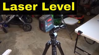 How To Use A Laser LevelFull Tutorial [upl. by Lirbij]