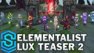 Elementalist Lux Gameplay Teaser  Ultimate Skin [upl. by Valenba]