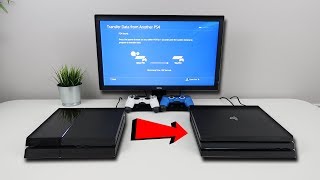 How to TRANSFER DATA FROM PS4 TO PS4 EASY METHOD [upl. by Alyakam22]