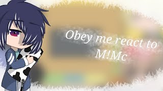 \\ Obey Me react to MMc as Aether  Replaced Mc 1 [upl. by Knudson518]